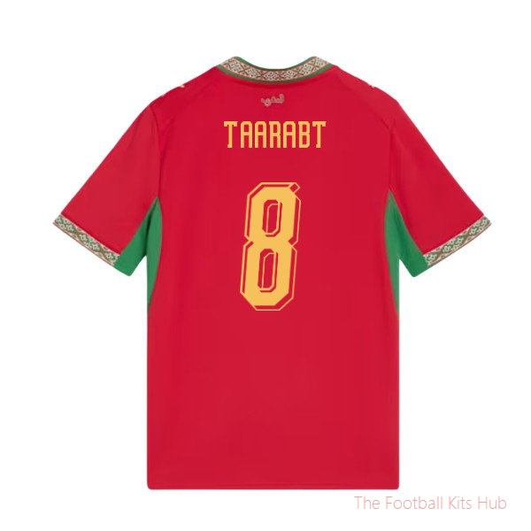 2026-2027 Morocco Home Shirt (Kids) (Taarabt 8)