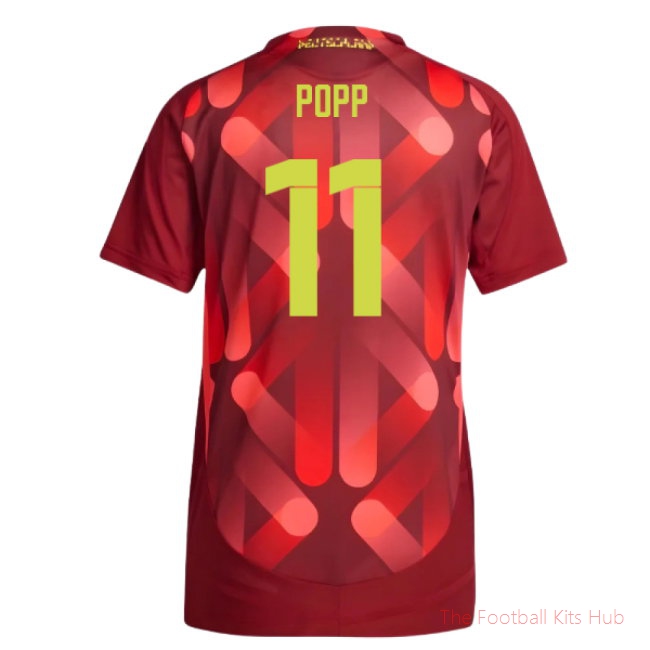 [EFS] 2025/26 Germany Womens Away Authentic Shirt (Ladies) (Popp 11)