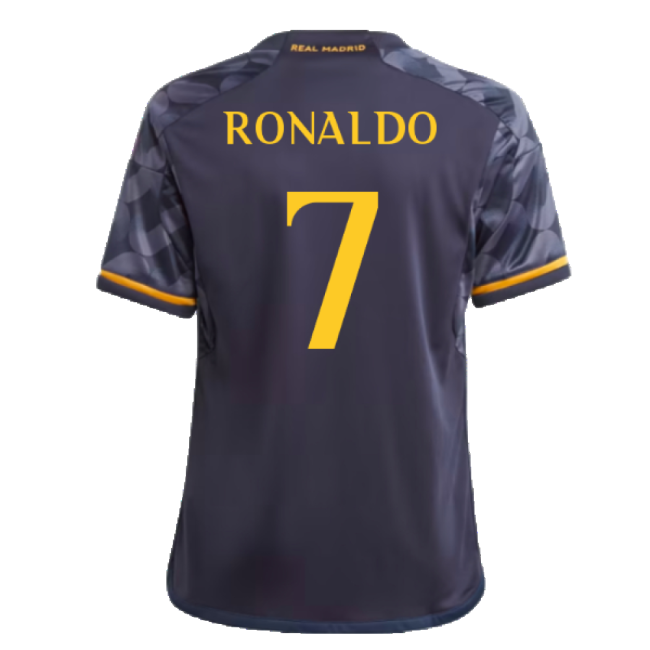 Luxury 2023-2024 Real Madrid Alternate Jersey (kids) (ronaldo 7)