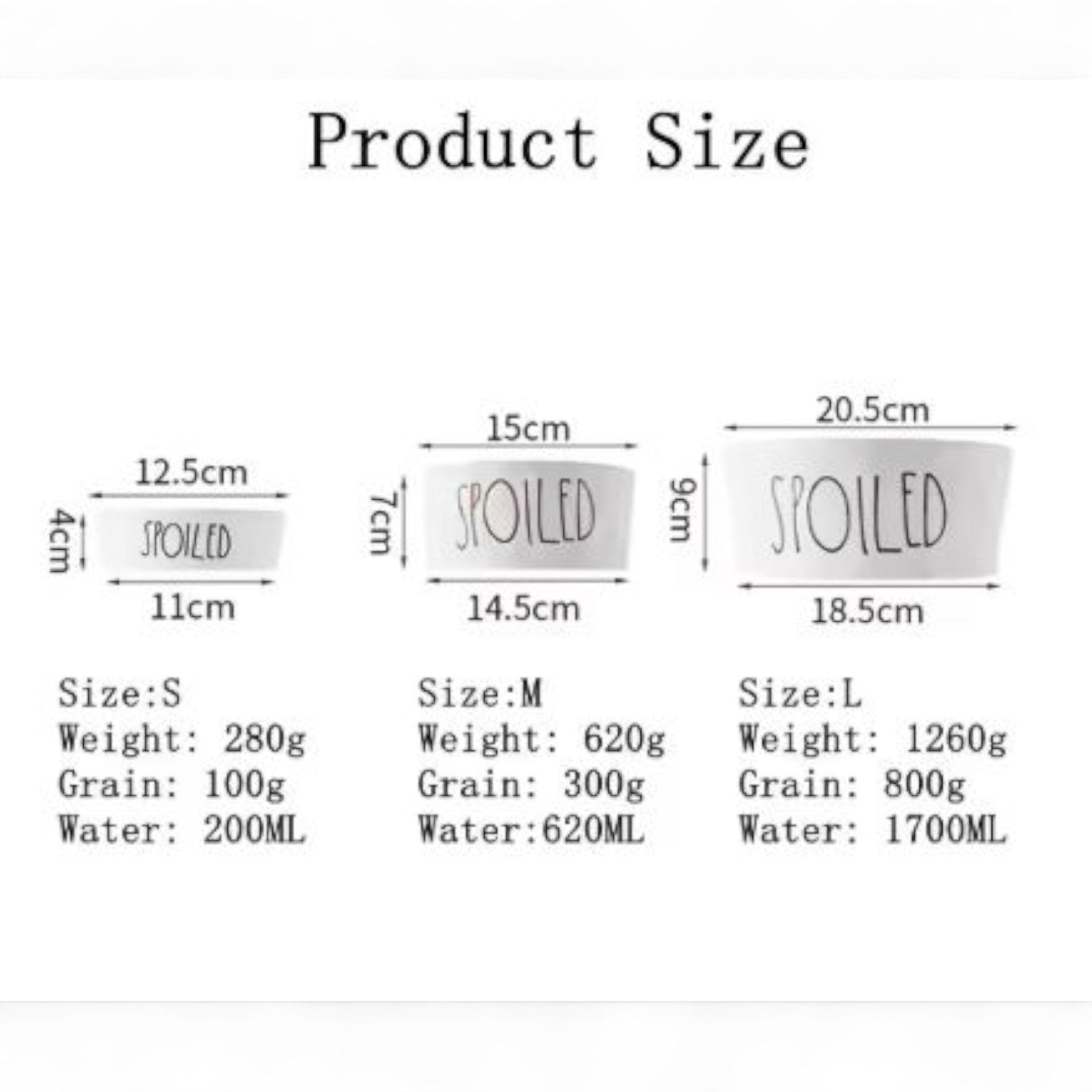 Bowlzy French Bulldog Spoiled Bowl – Non-Slip Cartoon Food Water Ceramic Bowl