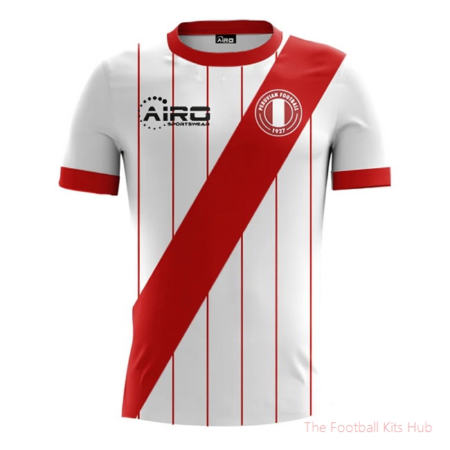 2025-2026 Peru Home Concept Football Shirt - Baby