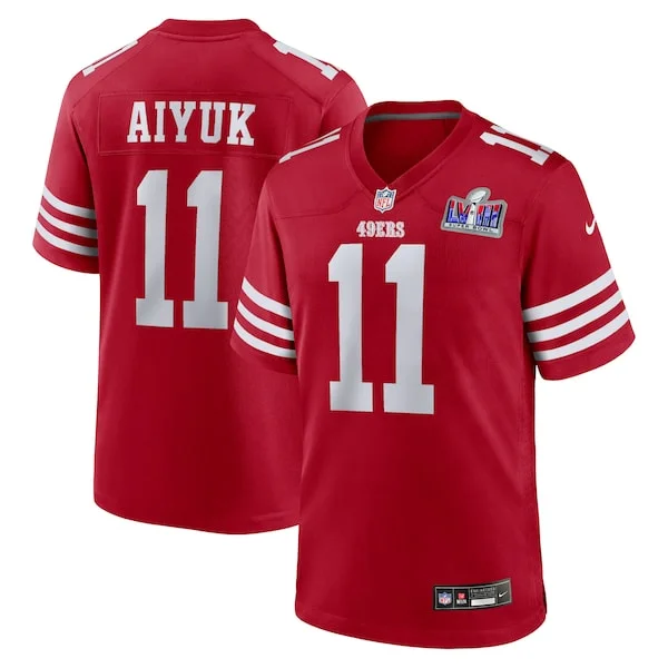 Durable SF 49ers Game Jersey - Scarlet | NFL Fan Apparel | NFL Footbal
