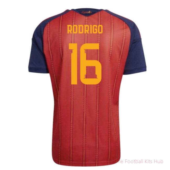 2026-2027 Spain Home Youth Kit (Rodrigo 16)