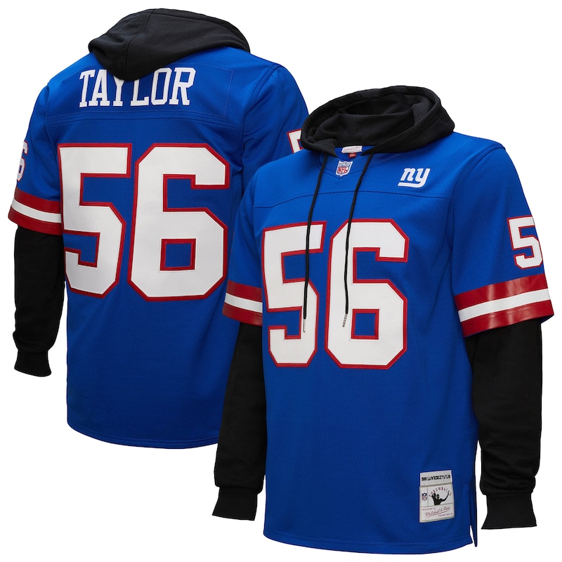 None Lawrence Taylor NY Giants Timeless Official Jersey Game Day Wear