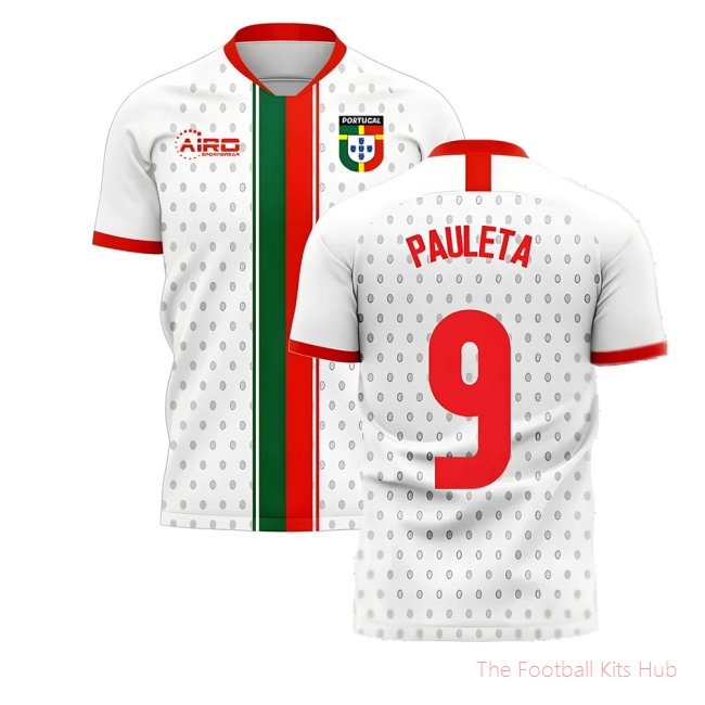 Portugal 2025-2026 Away Concept Football Kit (Libero) (PAULETA 9)