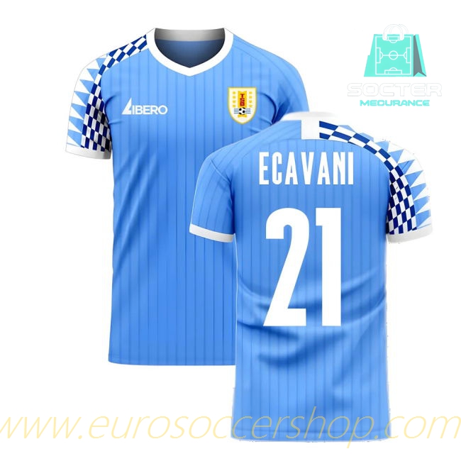 2025-2026 Season Uruguay Player Version Home Jersey Concept Edition (E CAVANI 21)