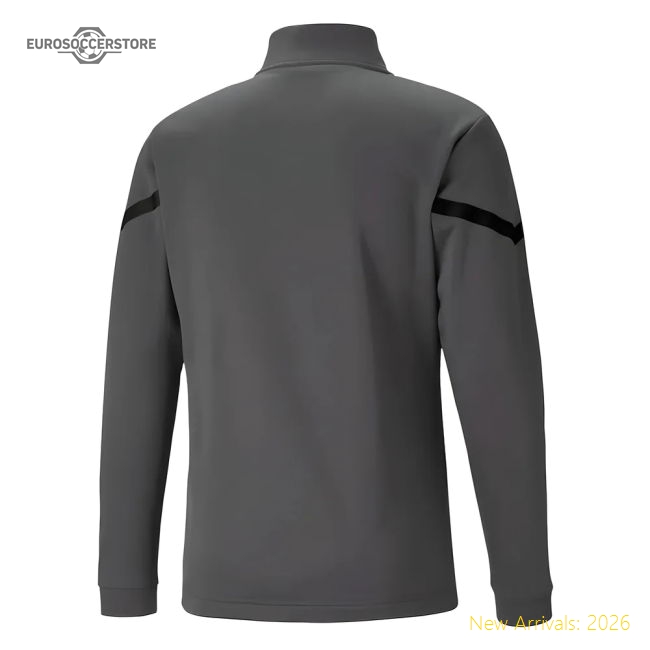 Excellent 2021-2022 Borussia Dortmund Pre Match Half Zip Top (asphalt)