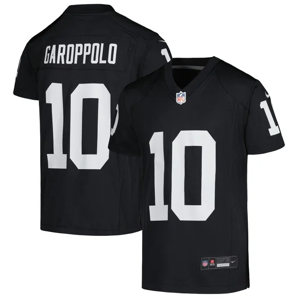 None Jimmy Garoppolo Game Jersey - Black | NFL Player Jersey