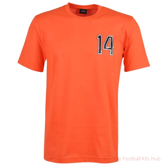 Men Netherlands No 14 T-Shirt