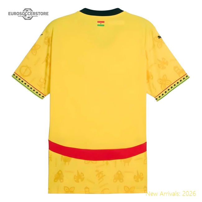 Ghana 20242025 Away Jersey  Official Sadults Moisturewicking