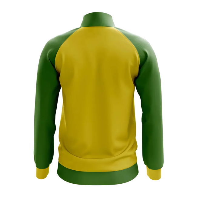 Soccer Jamaica Concept Football Track Jacket (Yellow) Authentic