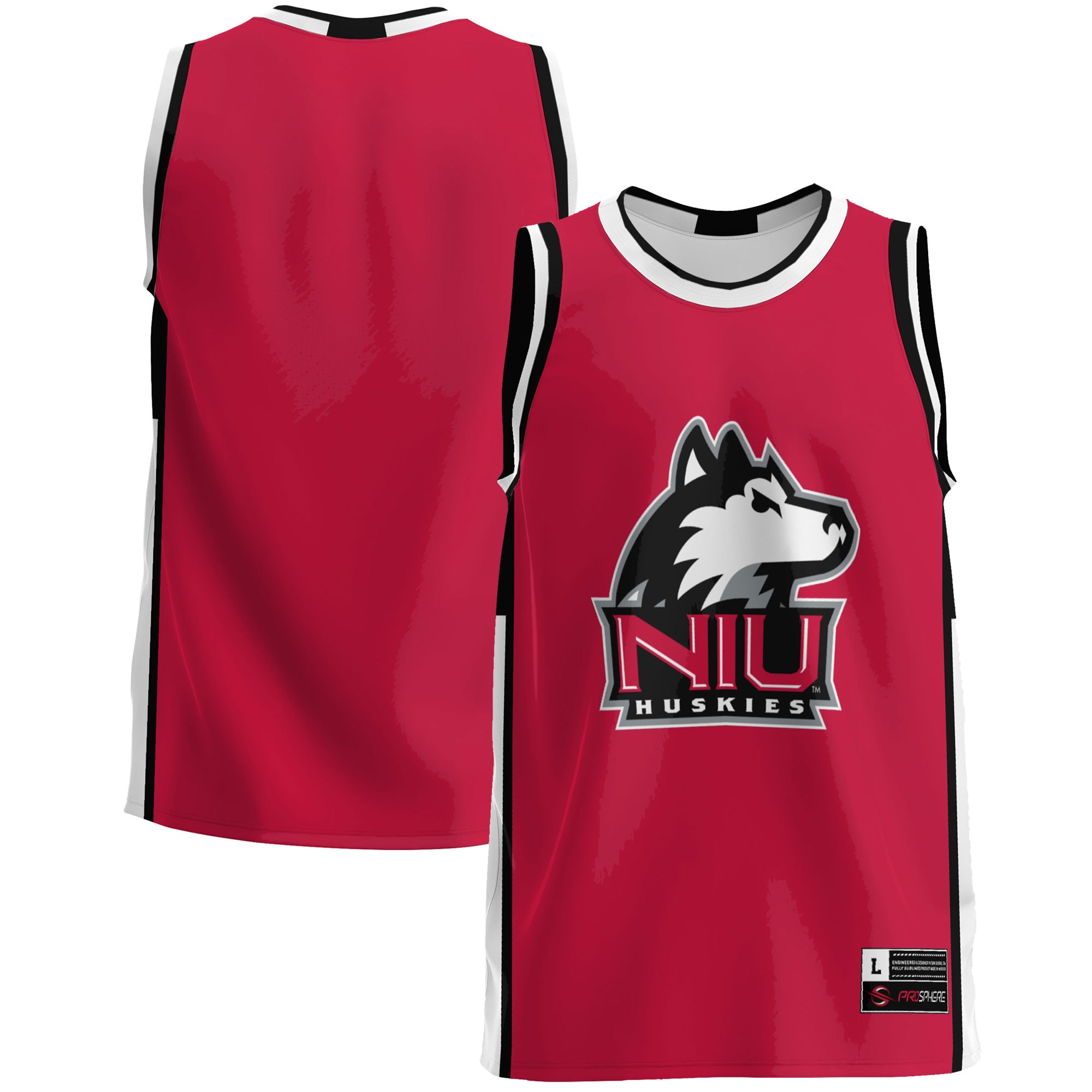 [NJP] Women's Northern Illinois Huskies GameDay Greats Lightweight Basketball Jersey - Cardinal
