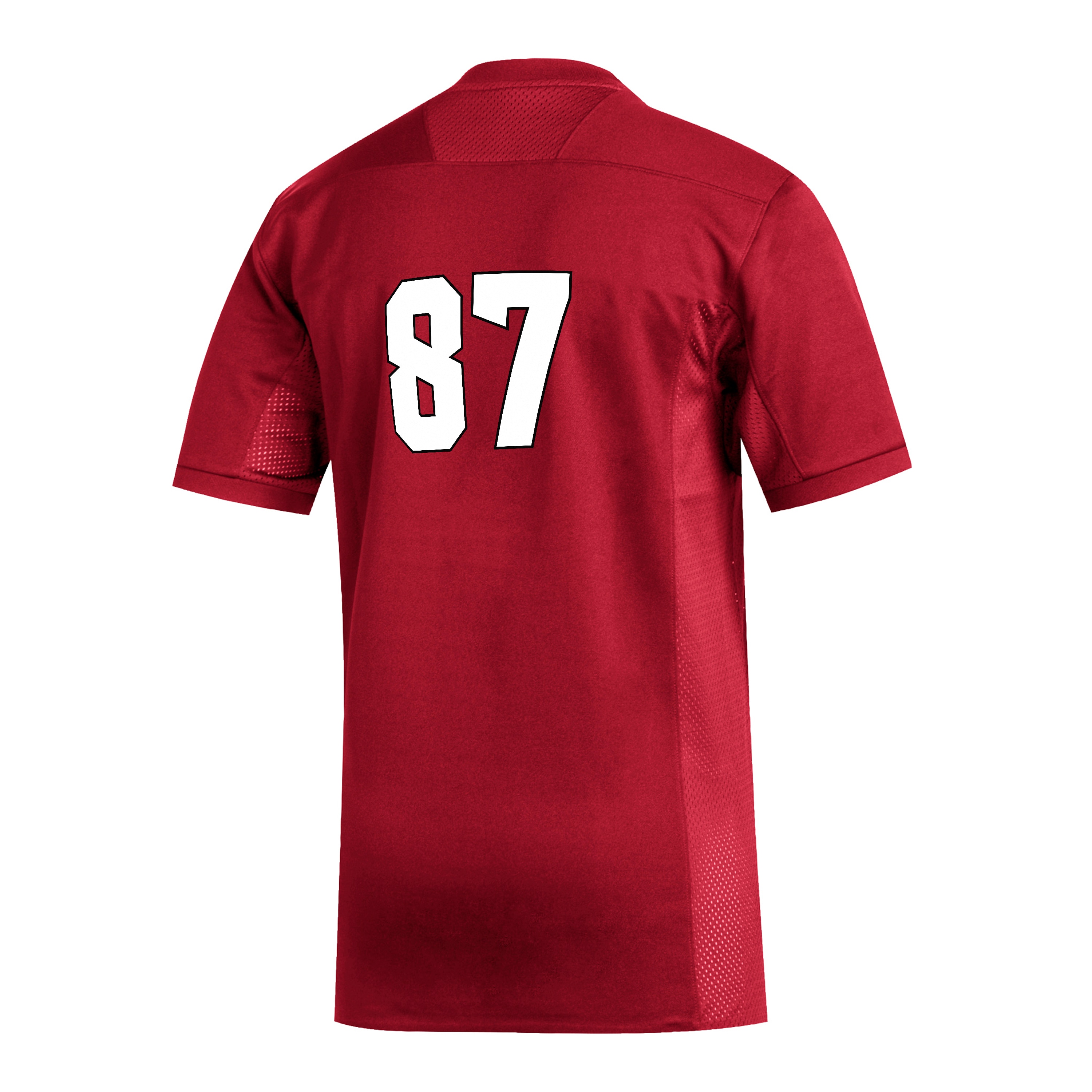 #87 NC State Wolfpack Replica Football Jersey - Red