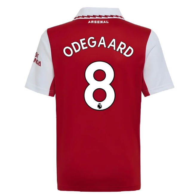 Official Licensed Arsenal Home Fan Shirt for Kids (ODEGAARD 8) (1)