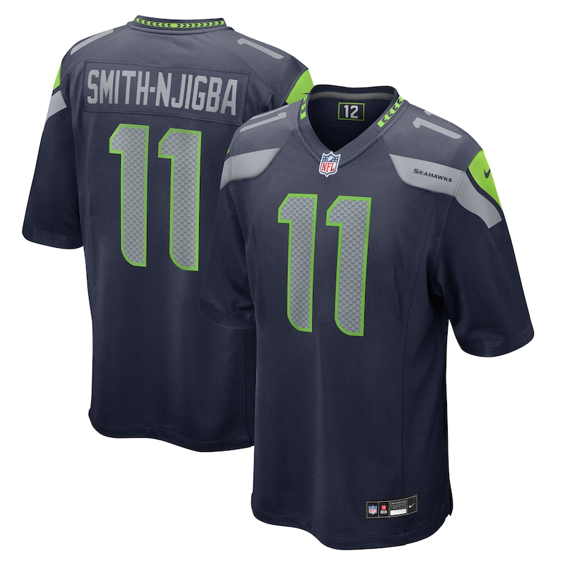 None Jaxon Smith-Njigba Seattle Seahawks Historic Franchise Game Je...