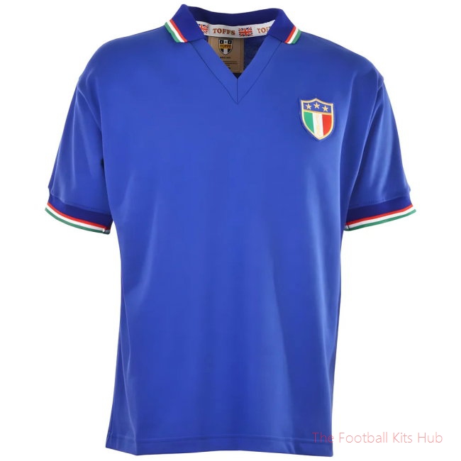 Men Italy 1983 Retro Football Shirt UEFA Euro