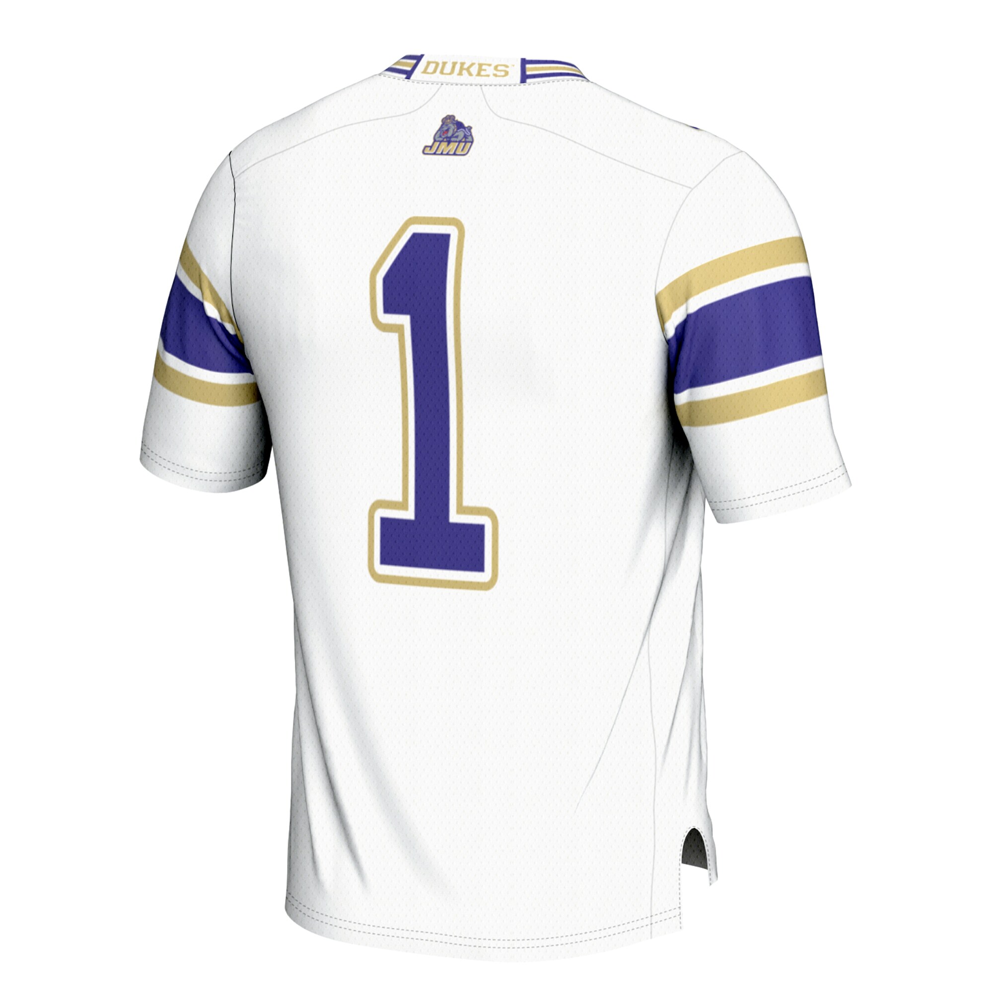 [NJP] James Madison Dukes GameDay Greats Youth Football Jersey - White
