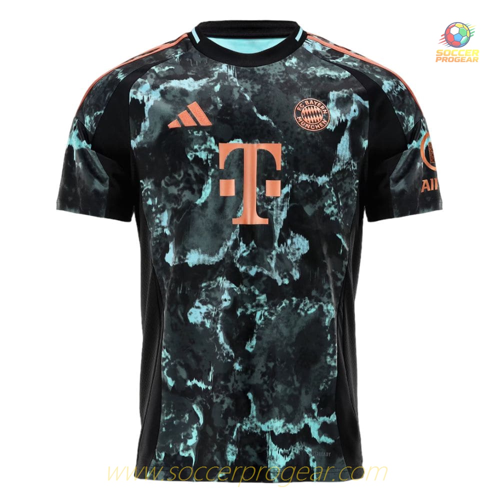 Soccer Football Shirt Football Soccer Uniform Children Bayern Munich Away 2024/25 Collection