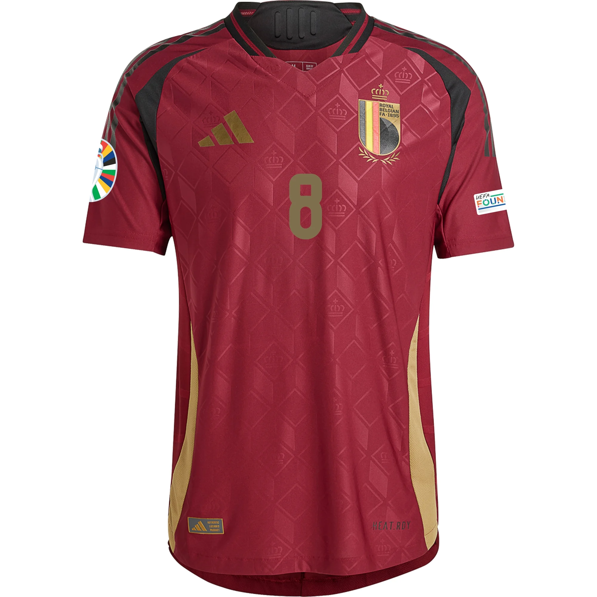 Belgium 2024-2025 UEFA Euro Home Jersey –  Collector Edition S