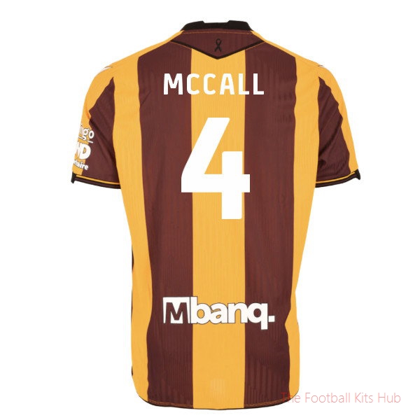 Bradford City 2026 2027 Bradford City Home Shirt (McCall 4)
