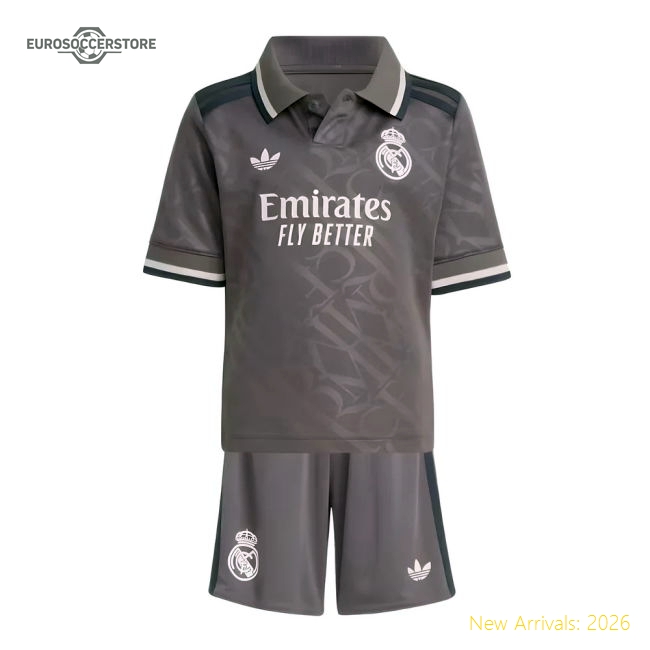 Real Madrid 2024-25 Third Fan Version For Adults Kit Game Day Jersey