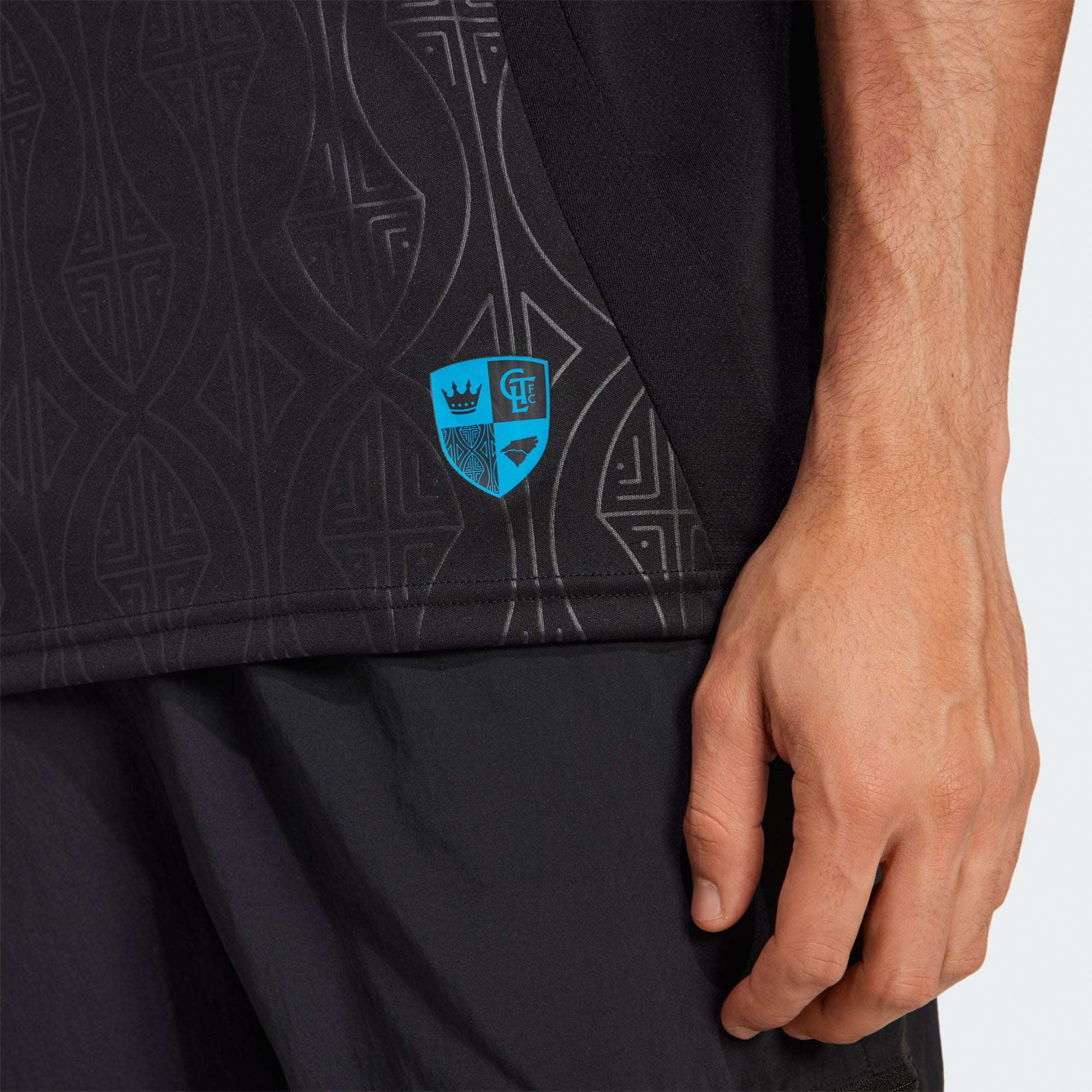 [SJH] Charlotte FC 2025 Fortress Kit Replica Jersey - Black
