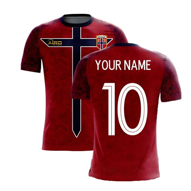 Custom Norway Home Jersey 2025-2026