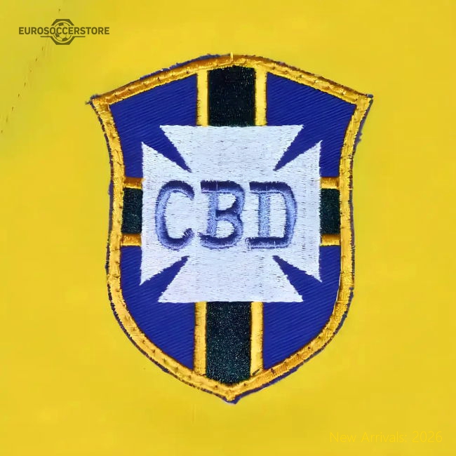 Football Brazil Jersey - Durable Breathable Construction