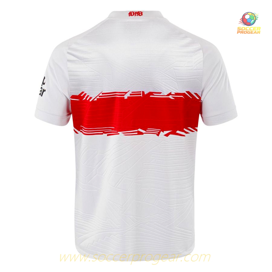 Soccer Team Shirt Stuttgart Home 2025-2026 Season