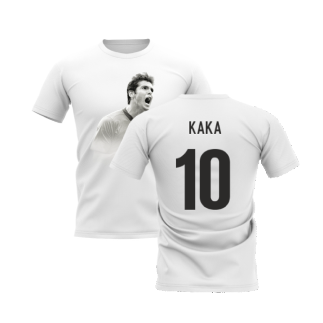 Jersey Kaka Legend T-Shirt (White) (Kaka 10) Performance