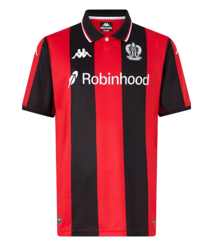 OGC Nice's 25-26 Season Home Jersey
