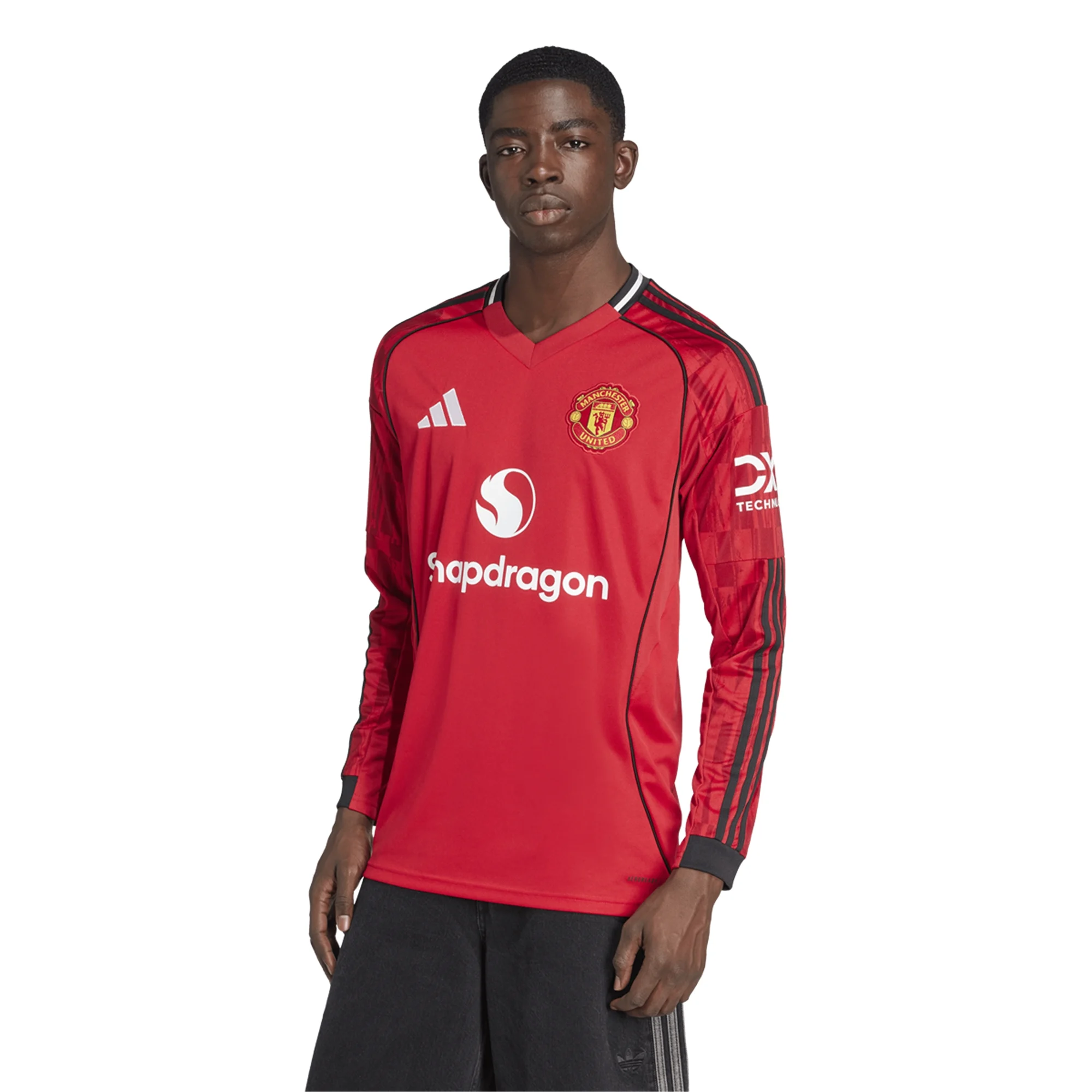 Manchester United Sleeve 2025-2026 UCL Home Jersey – Authentic Shirt