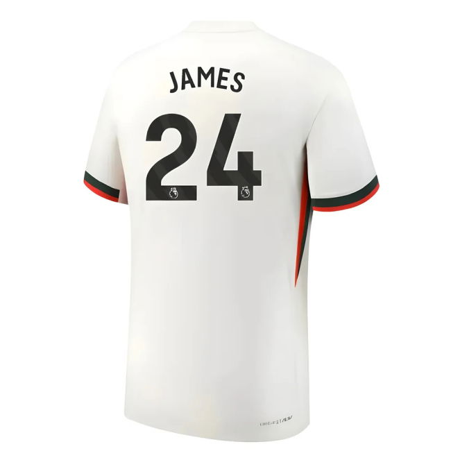 2025-2026 Chelsea Authentic Dri-Fit ADV Away Shirt (James 24) - aut...