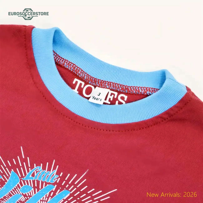 Kids Little Villain - Maroon/Sky Ringer