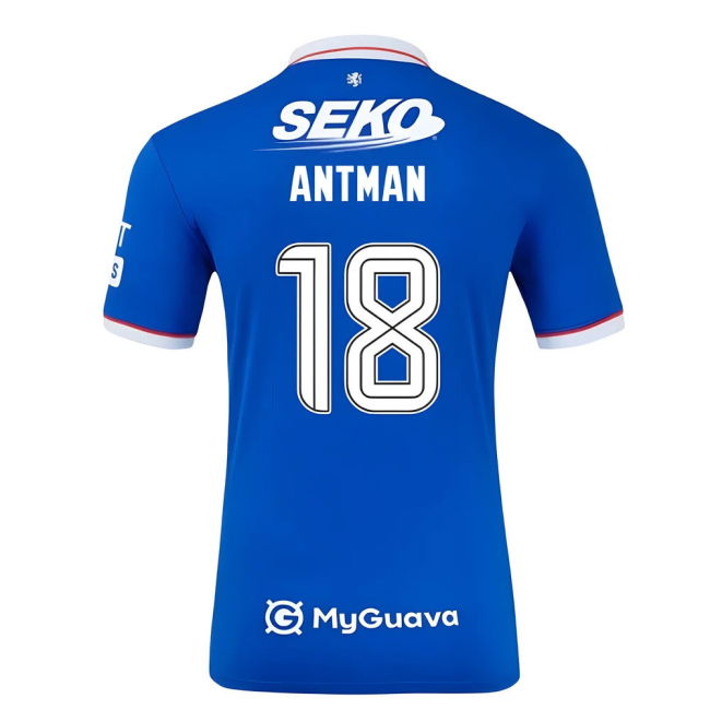 Glasgow Rangers Antman 1 #8 Fashionable Official Merchandise (v8)