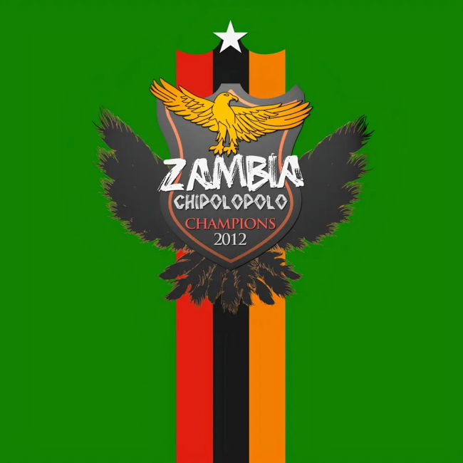 Limited-Edition 2012 Zambia Winners T-Shirt Championship