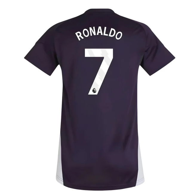 2025-2026 Man Utd Training Jersey (Aurora Plum) - Womens (Ronaldo 7)