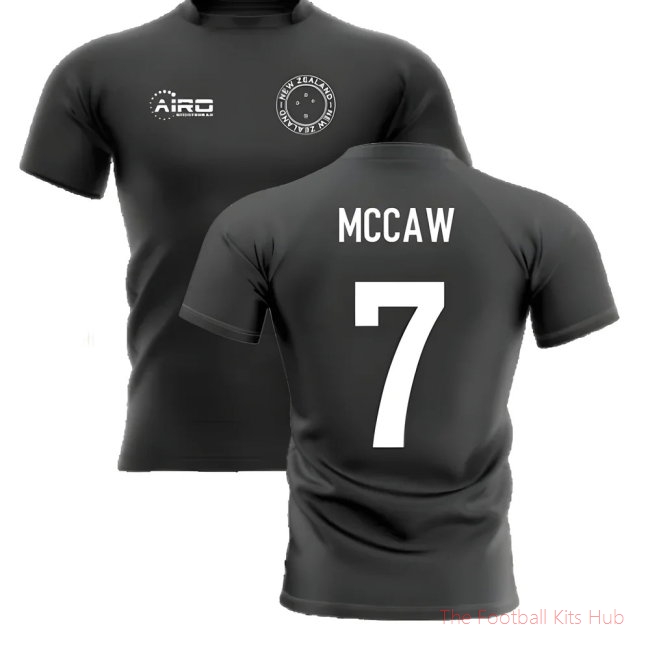 2025-2026 New Zealand Home Concept Rugby Shirt (McCaw 7)