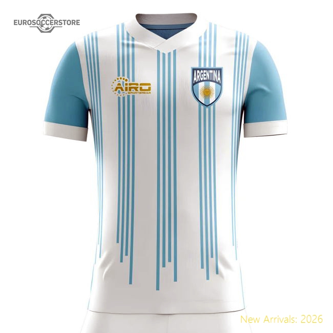 Exceptional 2025-2026 La Albiceleste Home Concept Football Shirt