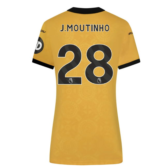 Durable Stitching Comfortable 2025-2026 WOL Home Retro Jersey Wom#228
