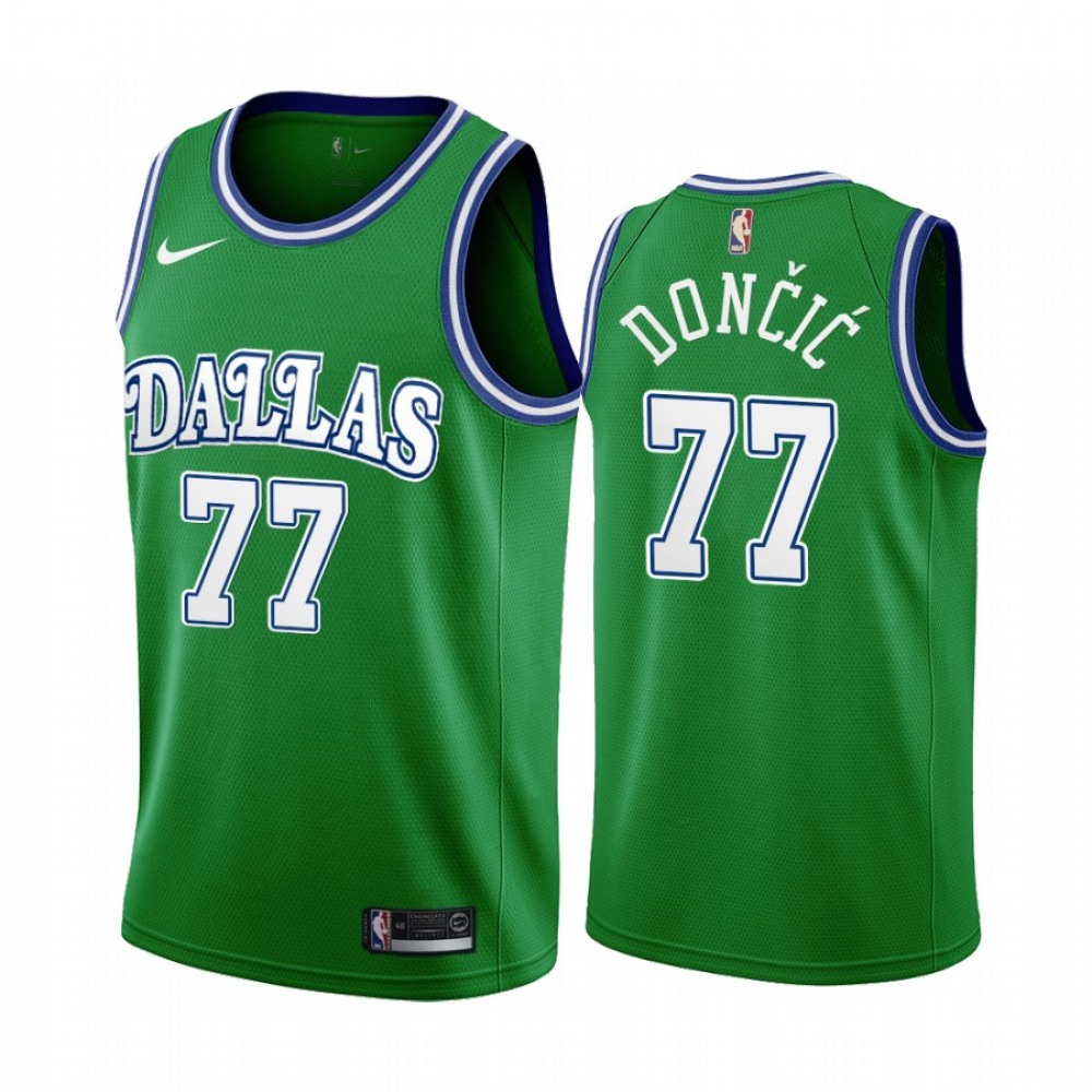 Classic Dallas Mavericks 77 Jersey Green Classic Edition - Game Day Essential