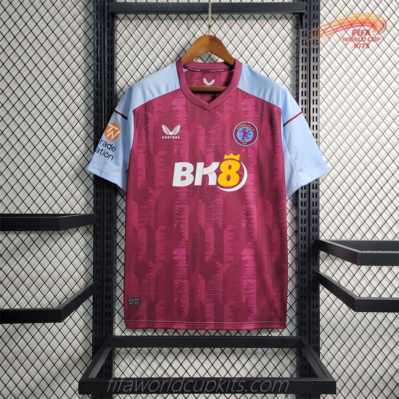 23-24 season Aston Villa Traditional Football Shirt