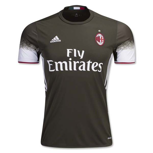 Genuine Authentic AC Milan Third 201617 Soccer Jersey Shirt