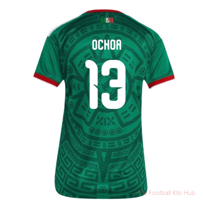 2026-2027 Mexico Home Shirt (Womens) (Ochoa 13)