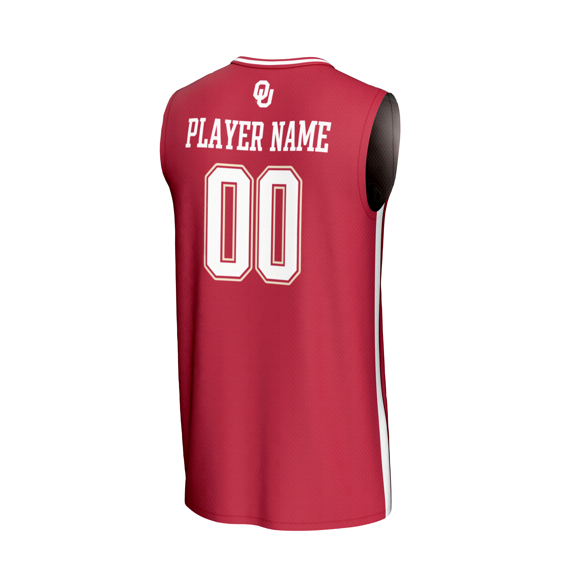 [NJP] Oklahoma Sooners GameDay Greats NIL Pick-A-Player Lightweight Basketball Fashion Jersey - Crimson