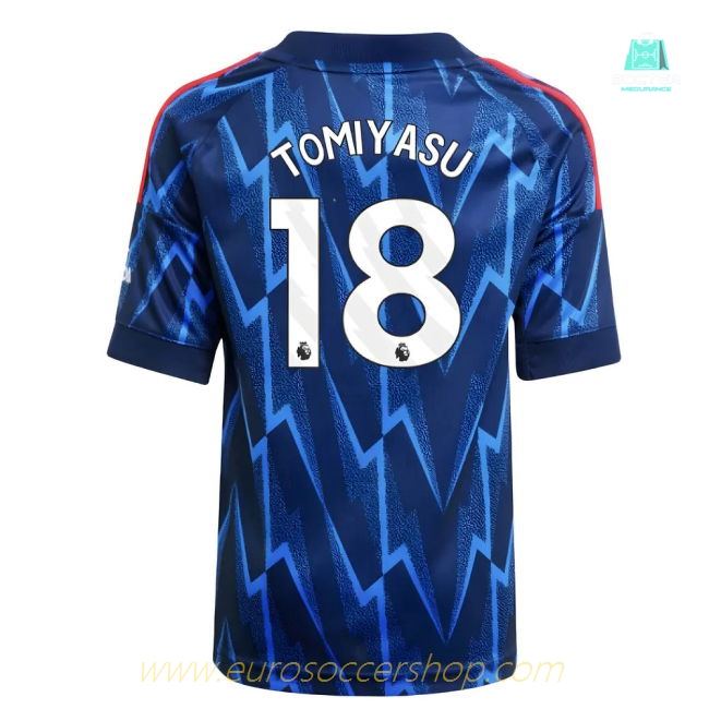 2025-2026 Arsenal Away Mini Kit (Tomiyasu 18)