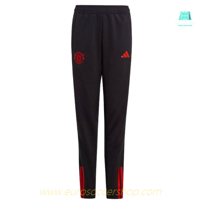 2023-2024 Man Utd Training Pants (Black) - Kids