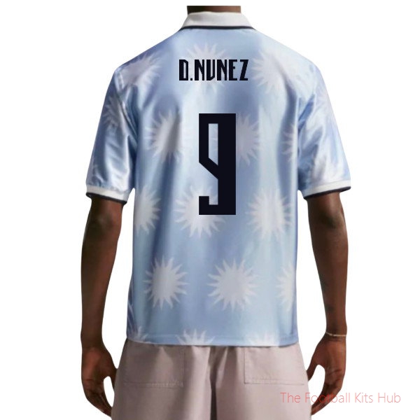 Soccer Uruguay 2026-2027 Dri-Fit Energy Shirt (D.Nunez 9)