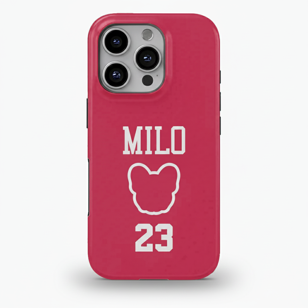 Pet-Lover Bruce - Personalized Dual-layer Phone Case for Daily Life