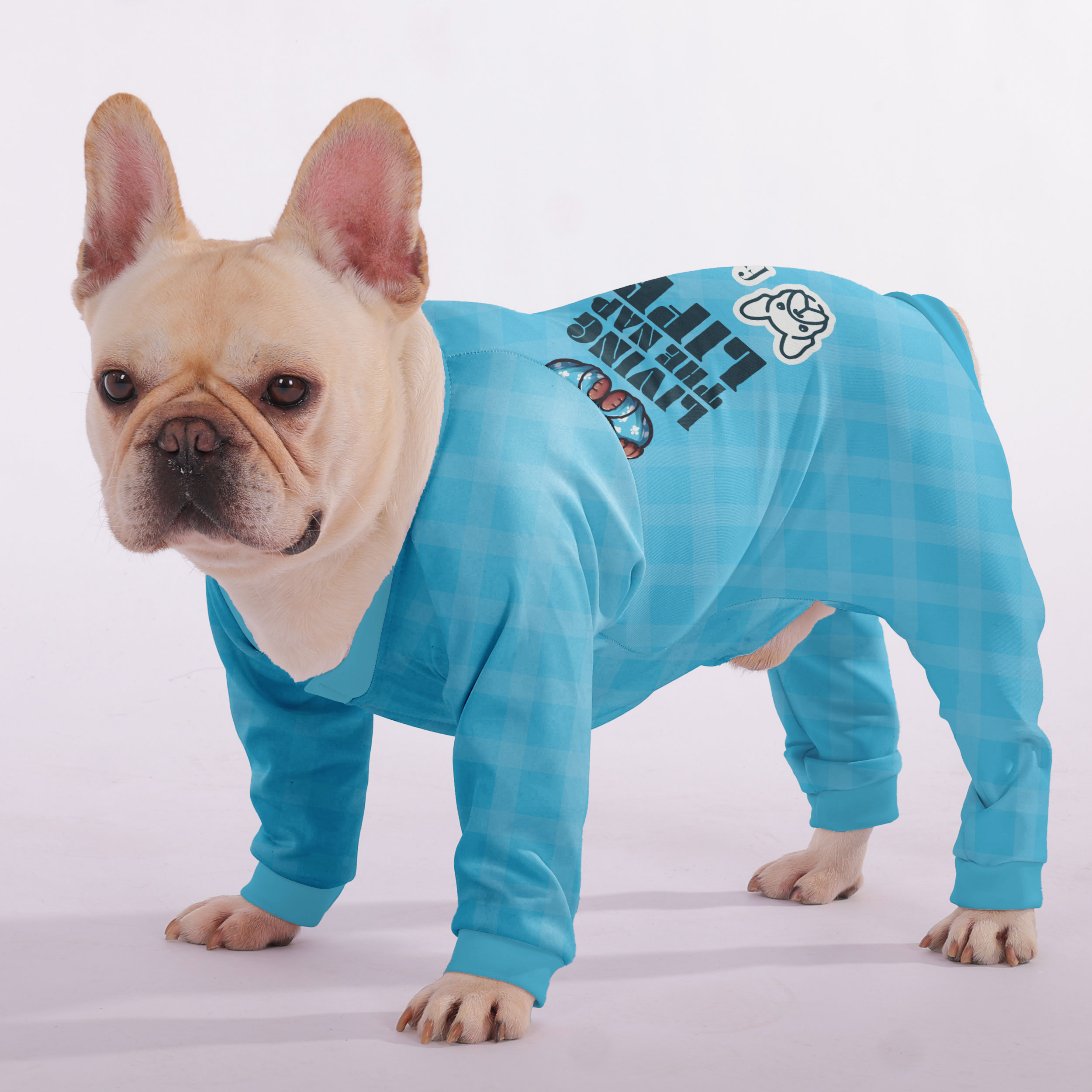 French Bulldog Living The Nap Life Frenchie Pajamas – Ultra Soft,